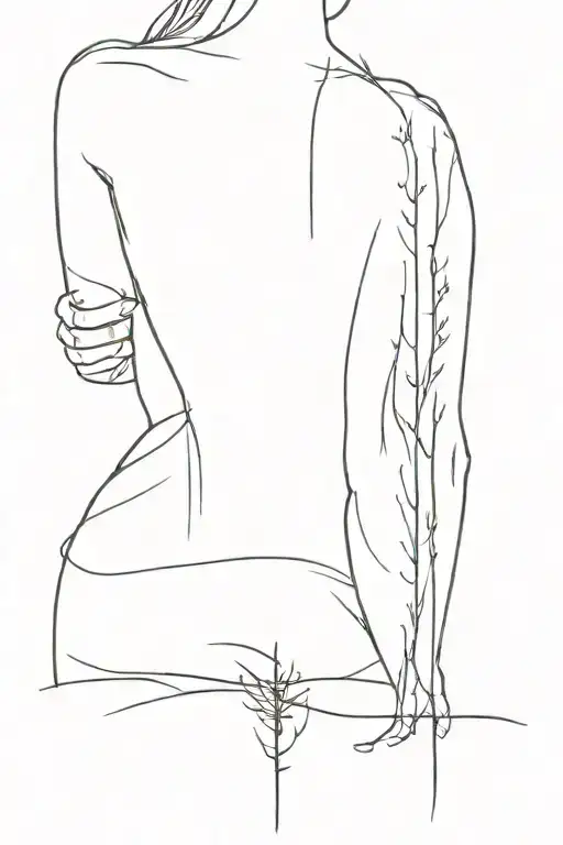 spine tattoo tattoo design idea