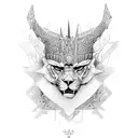 rey de picas tattoo design idea