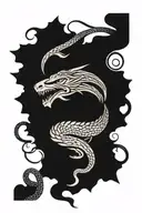 Bronze Serpent, Jesus Christ tattoo design idea