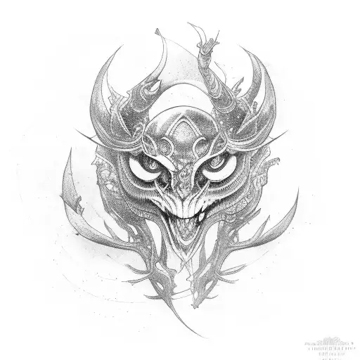 thunderbolt tattoo design idea