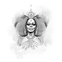 diana ross in the wiz tattoo design idea
