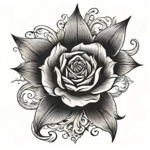 create a collar bone tattoo that starts at the base of the left collar bone that  is elegant and beautiful. The font sho tattoo design idea