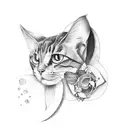 laurel tattoo design idea