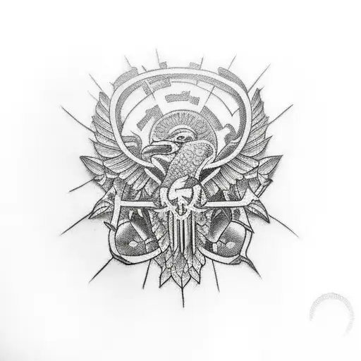 Albanian tattoo design idea