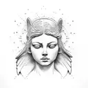 The Weeping Angel tattoo design idea