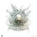 giger lovecraft tattoo design idea