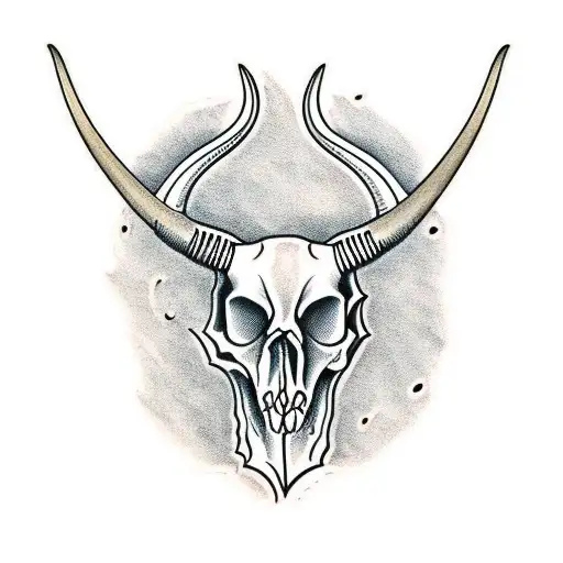 Longhorn skull drawing New clock? | Bull tattoos, Bull skull tattoos,  Western tattoos