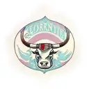 longhorn  tattoo design idea