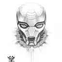 marvel tattoo design idea