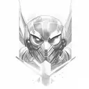 marvel tattoo design idea