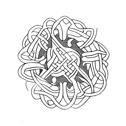 Celtic Knot tattoo design idea