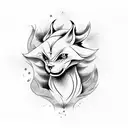 kurama tattoo design idea