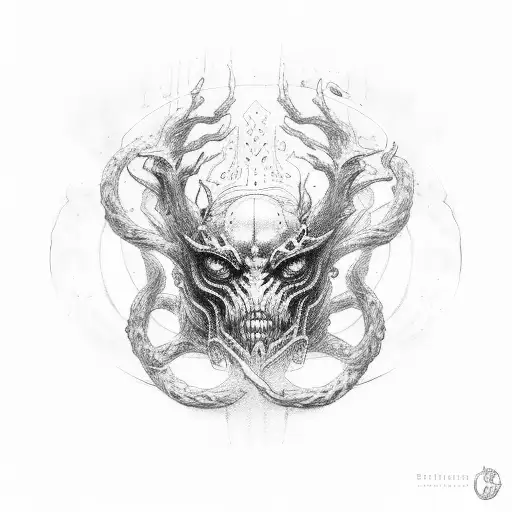 Elden ring tattoo design idea