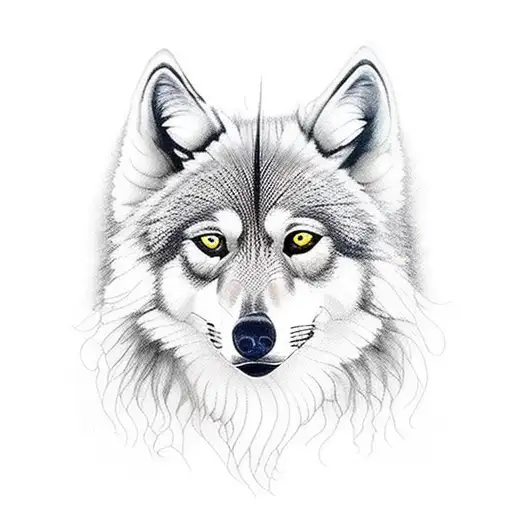 eu te amo, te 🐺, te quero pra sempre.  tattoo design idea