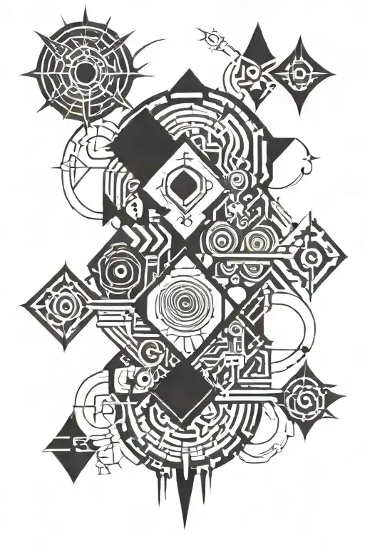 Vibes of Nu-Metal tattoo design idea