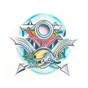 the four elements tattoo design idea