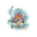 the four elements tattoo design idea