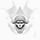 isis,mayan,angle tattoo design idea