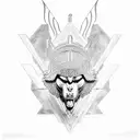 isis,mayan,angle tattoo design idea