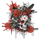 underground tattoo design idea