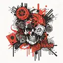 underground tattoo design idea