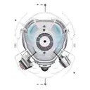 heartbeat diagram that finishes with a welder tattoo design idea