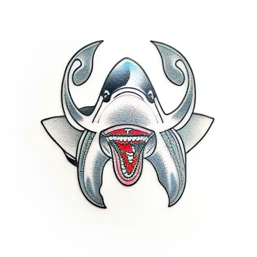 killer whale tattoo design idea