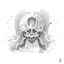 David and Goliath tattoo design idea