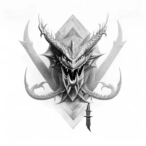 Dragon Age tattoo design idea
