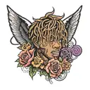 999 juice wrld tattoo design idea