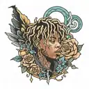 999 juice wrld tattoo design idea