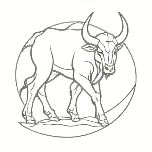 Minotaur tattoo design idea