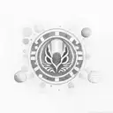 fred perry tattoo design idea