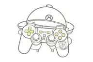 playstation controller with mario hat on top tattoo design idea