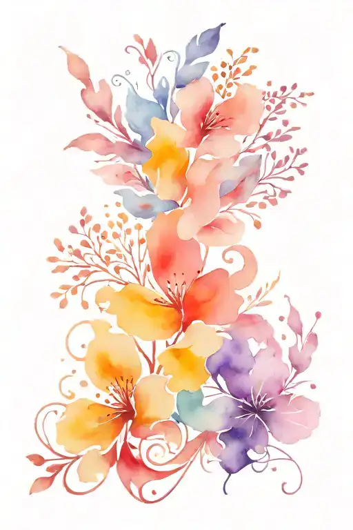 number 14643 tattoo design idea