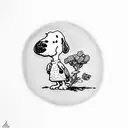 woodstock snoopy tattoo design idea