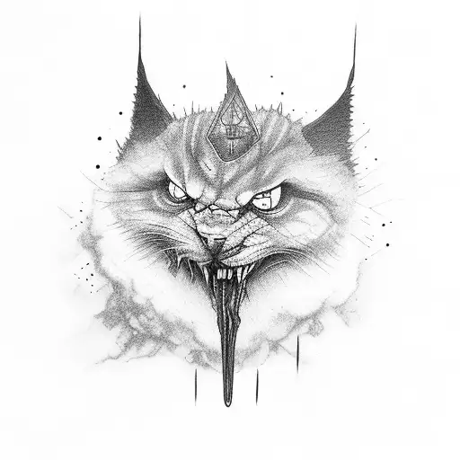 I am mad. ( scoffs ) I am a danger. In my mind, there are different worlds creeping in. The heavens and Earth colli tattoo design idea