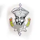 Nipsey Hussle inspired tattoo design idea