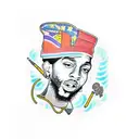 Nipsey Hussle inspired tattoo design idea