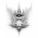 Zdzisław Beksiński tattoo design idea