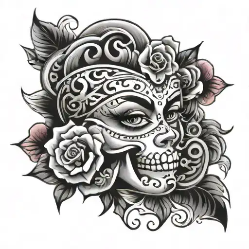 chicano style tattoo tattoo design idea