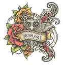 romans 8:11 tattoo design idea