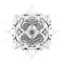 quantum computer tattoo design idea