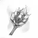 native Missouri plants  tattoo design idea