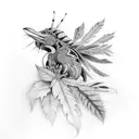 native Missouri plants  tattoo design idea