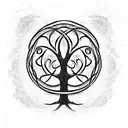 Tree of Life tattoo design idea