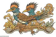 roadrunner running in Texas tattoo design idea