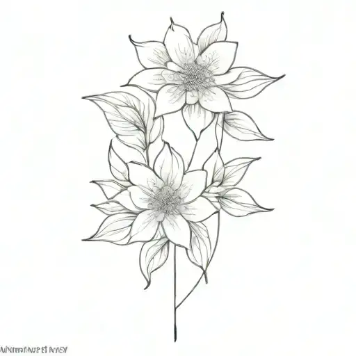 Korean tattoo design idea