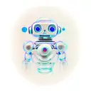 Human vs artificial intelligence, highest quality  tattoo design idea