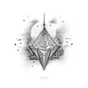 kailash tattoo design idea